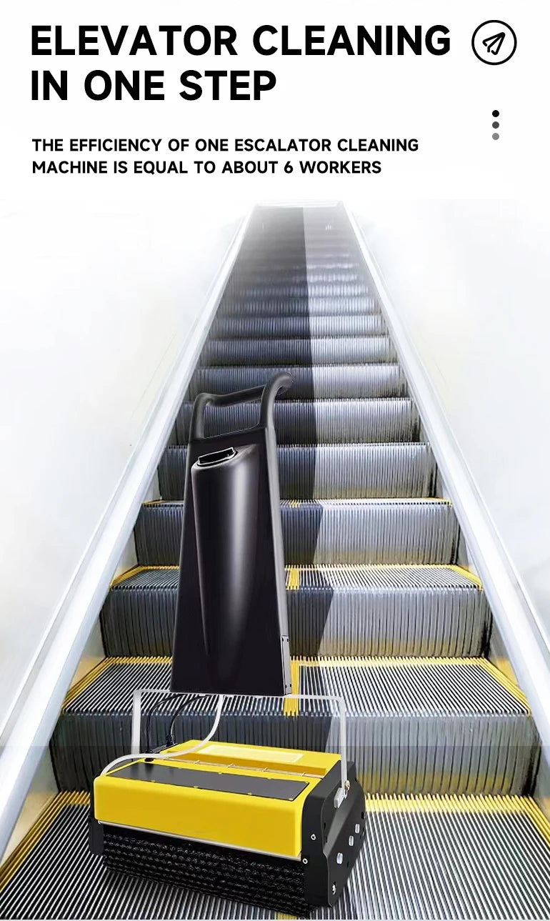 RW-440 Commercial All-in-One Roller Brush Scrubber Dryer