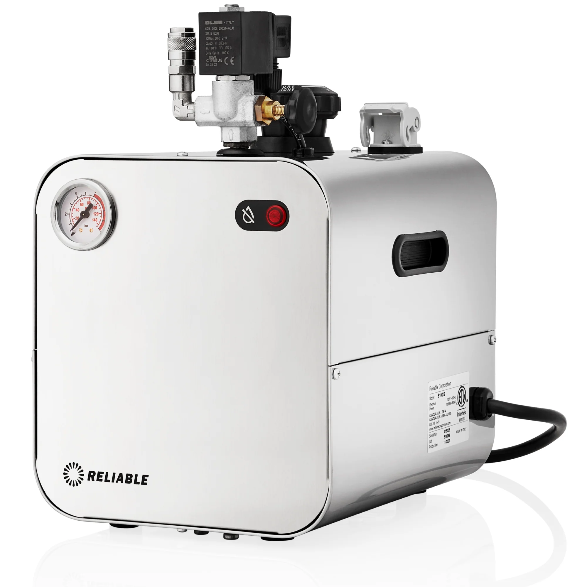 Reliable 2.2L Professional Steam Boiler With Brush