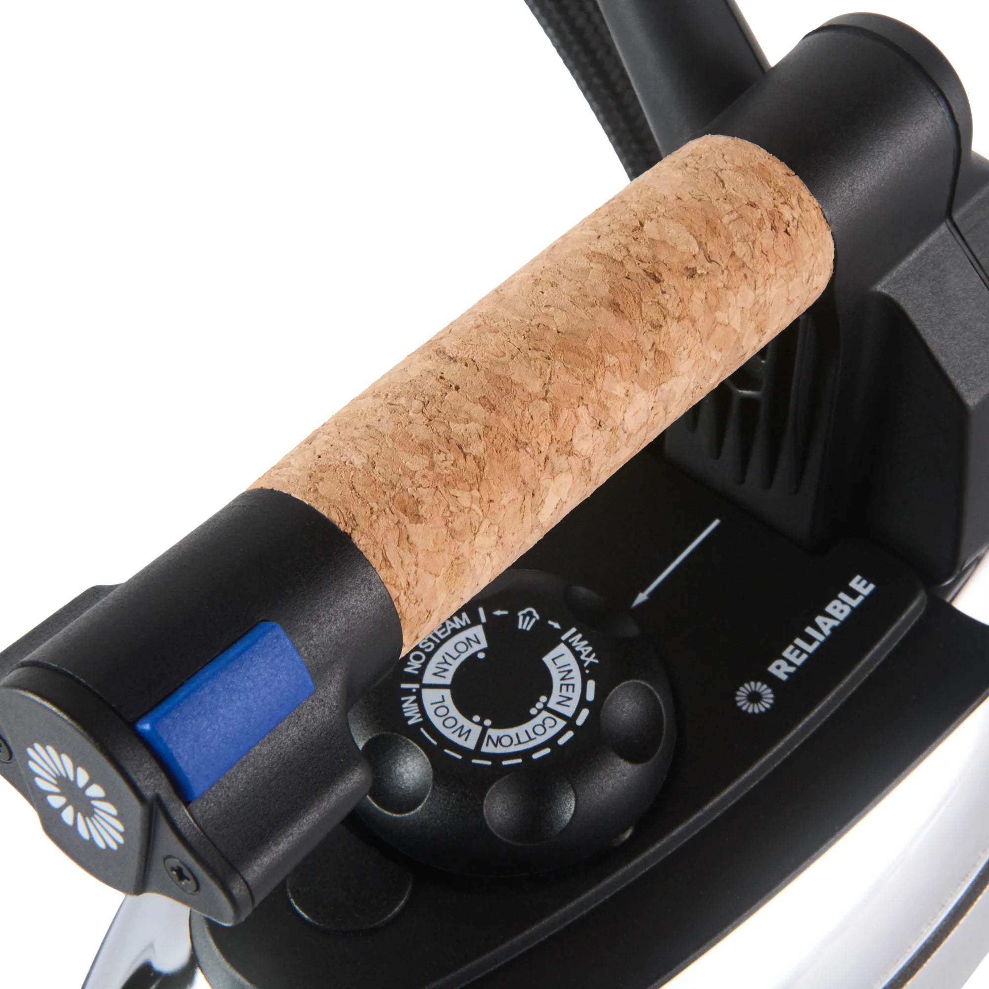 Reliable Professional Steam Iron 11.5' Long Steam Hose, 120V with ISO™ Steam Technology