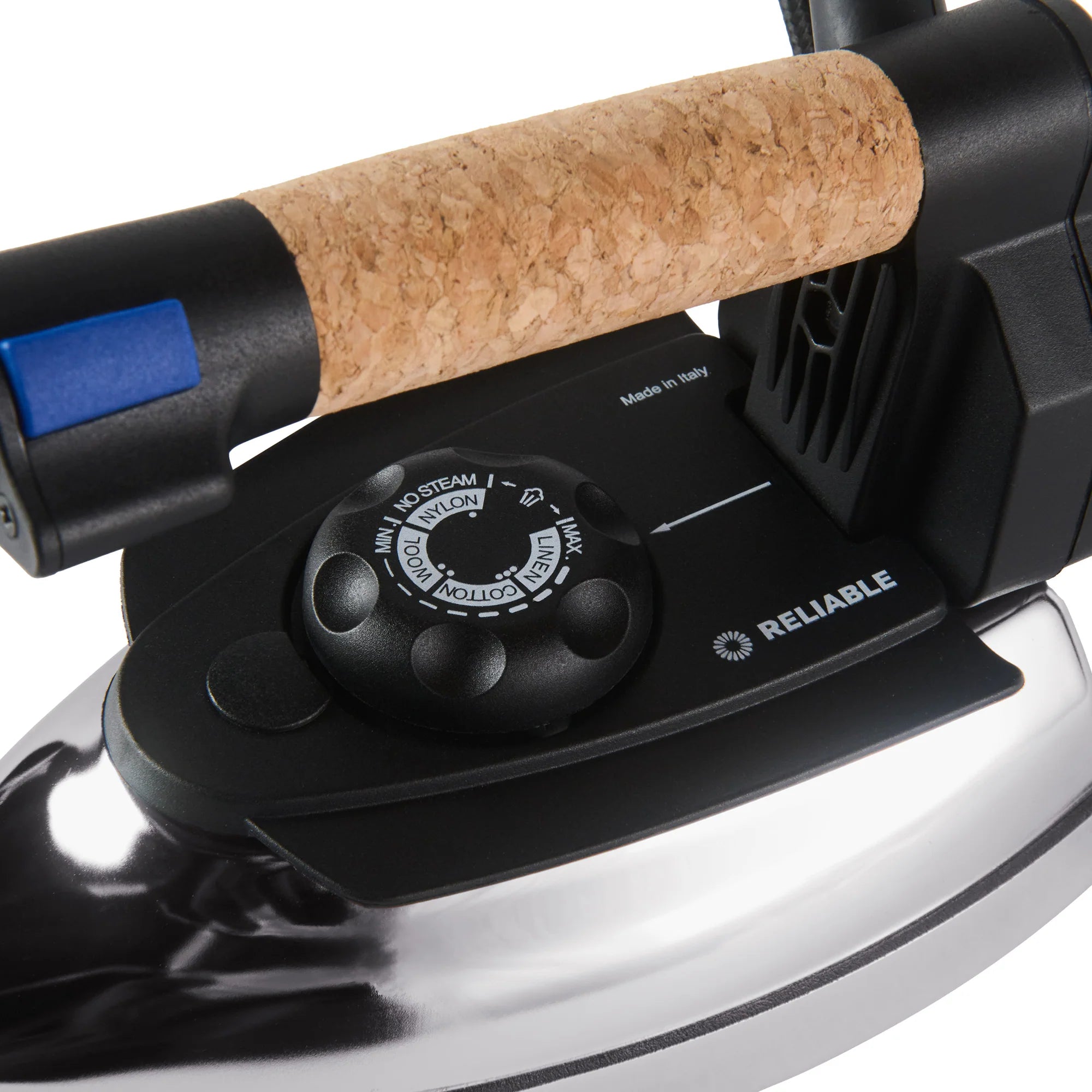 Reliable Professional Steam Iron 11.5' Long Steam Hose, 120V with ISO™ Steam Technology