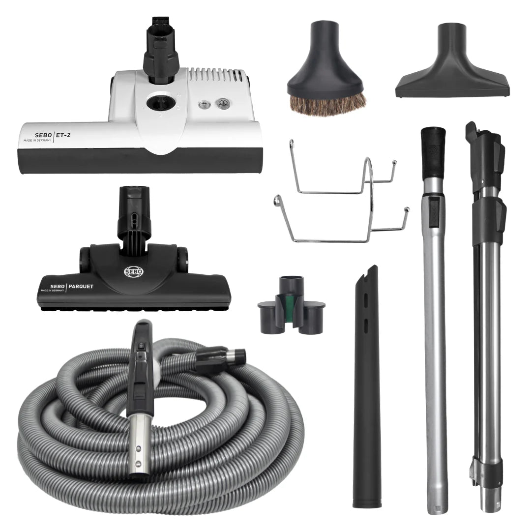 SEBO 30′ Premium Central Vacuum Kit - 15