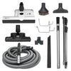 SEBO 30′ Premium Central Vacuum Kit - 15" Power Head
