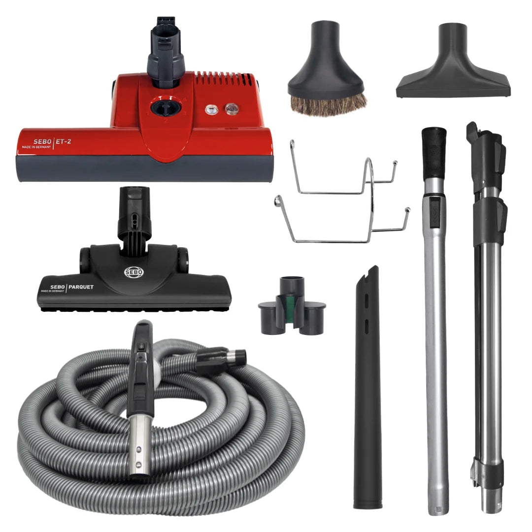 SEBO 30′ Premium Central Vacuum Kit - 15