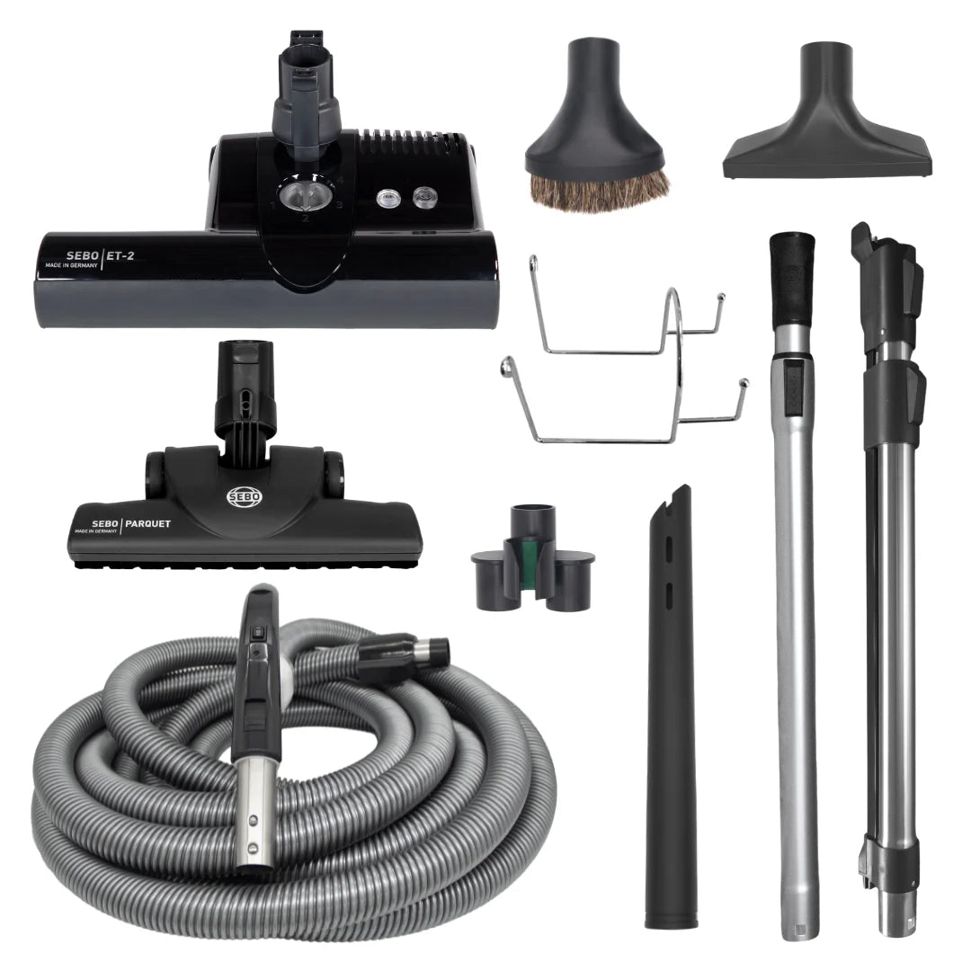 SEBO 30′ Premium Central Vacuum Kit - 15
