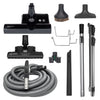 SEBO 30′ Premium Central Vacuum Kit - 15" Power Head