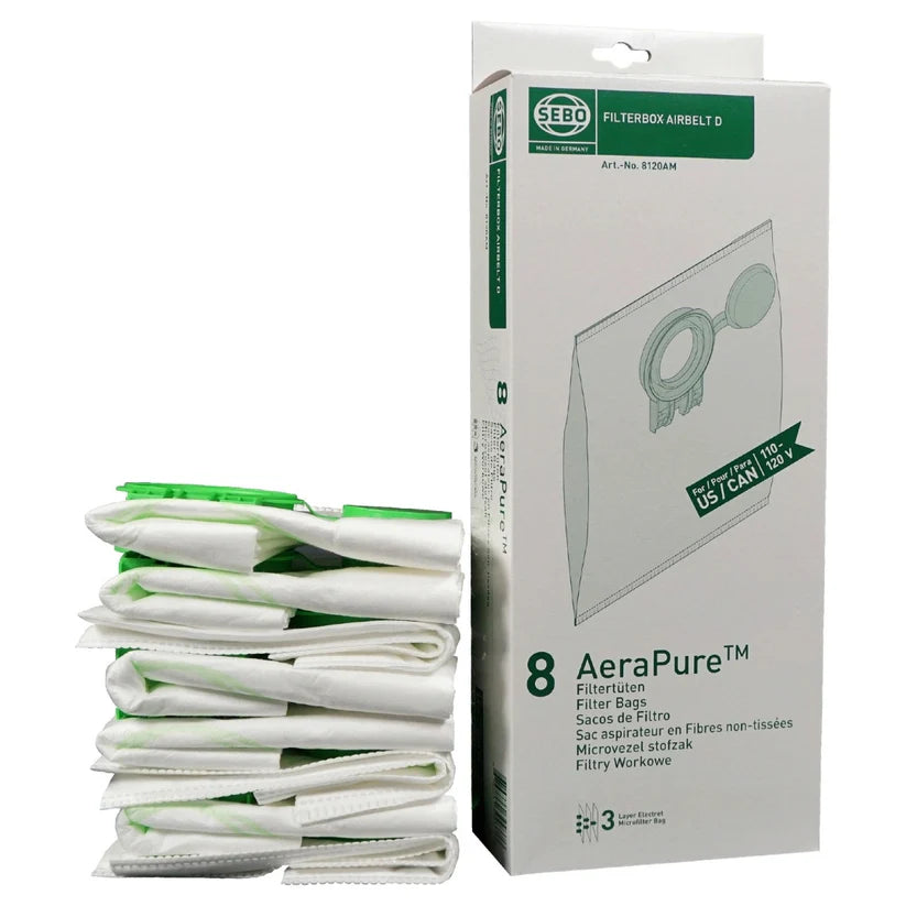 The SEBO D-Series AeraPure™ Filter Bags-1