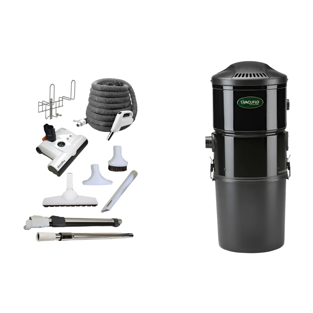 Vacuflo DB3000 Disposable Bag Central Vacuum Power Unit