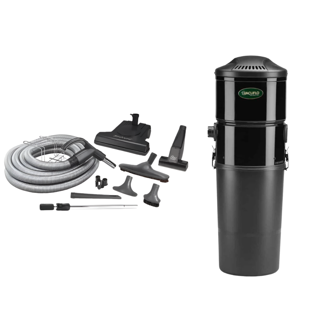 Vacuflo DB5000 Disposable Bag Central Vacuum Power Unit