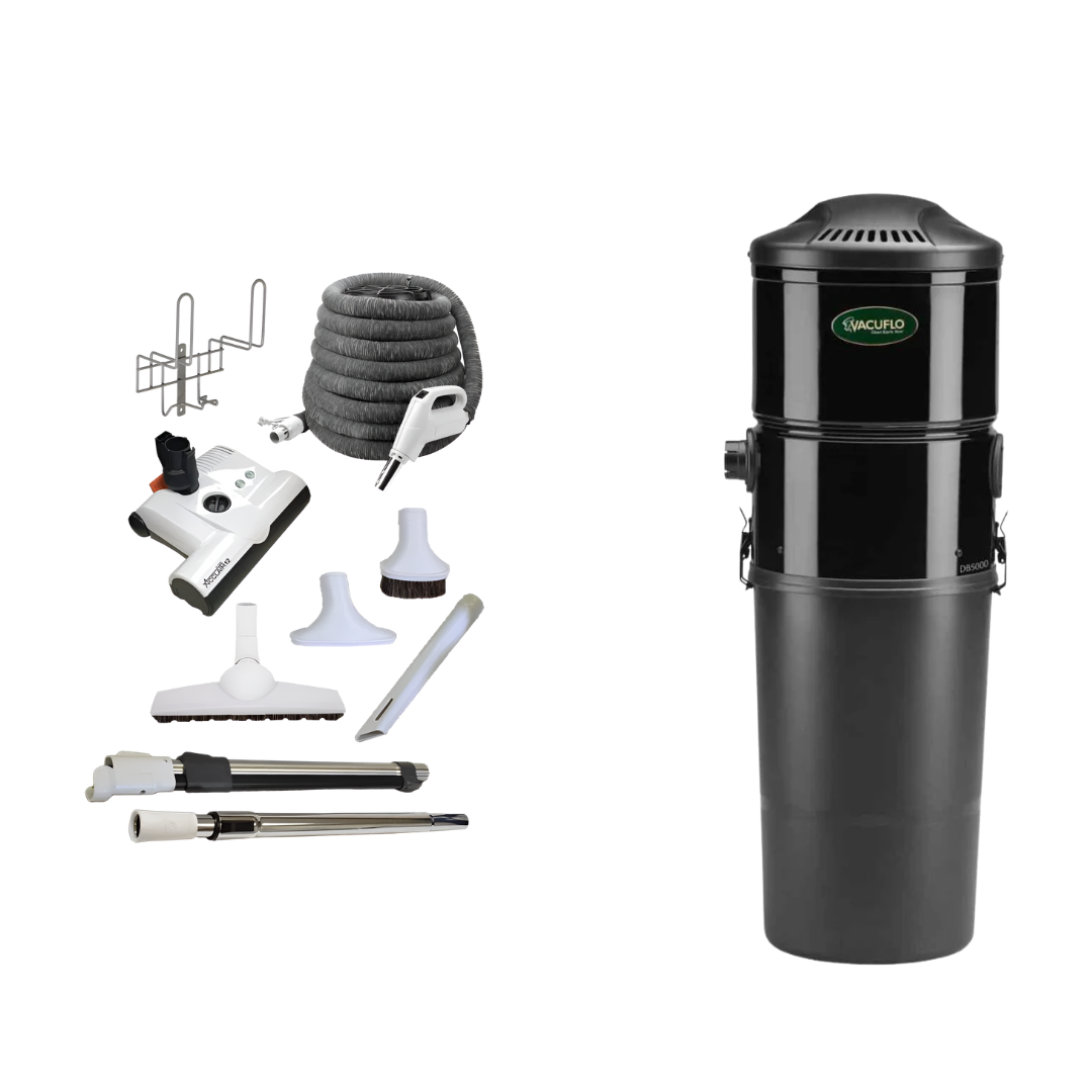 Vacuflo DB5000 Disposable Bag Central Vacuum Power Unit