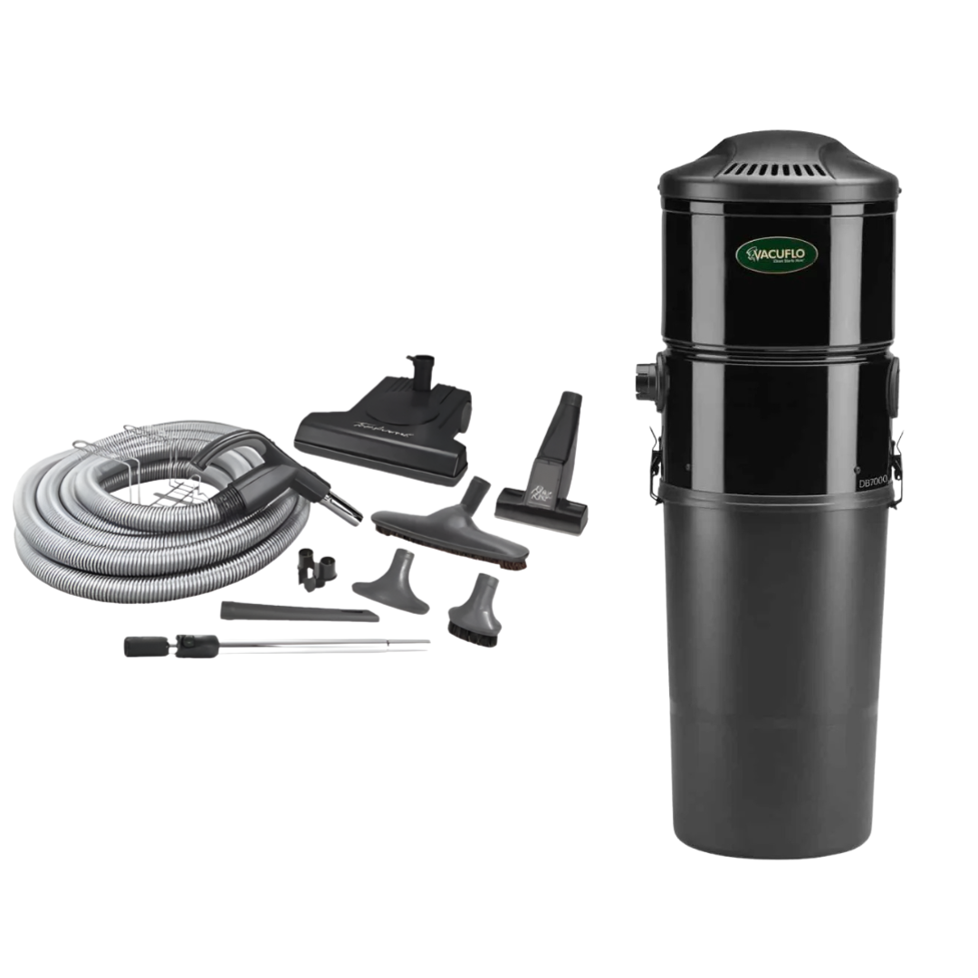 Vacuflo DB7000 Disposable Bag Central Vacuum Power Unit