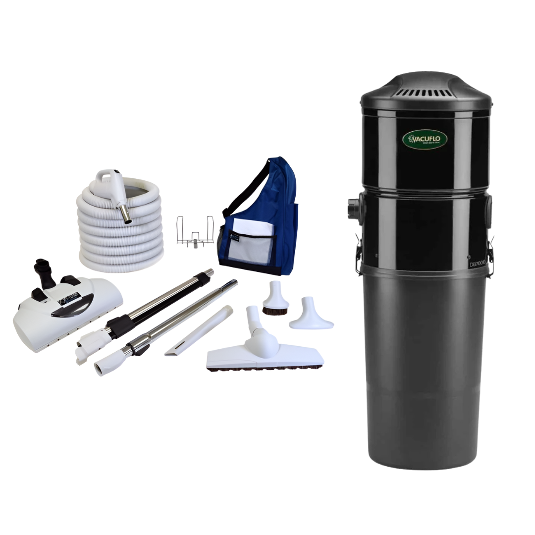 Vacuflo DB7000 Disposable Bag Central Vacuum Power Unit