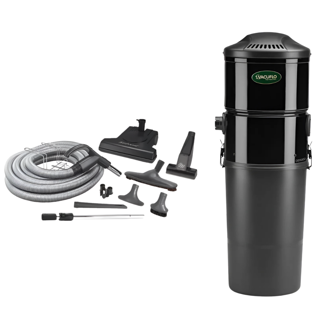 Vacuflo DB8000 Disposable Bag Central Vacuum Power Unit