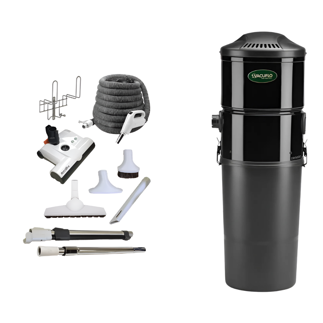 Vacuflo DB8000 Disposable Bag Central Vacuum Power Unit