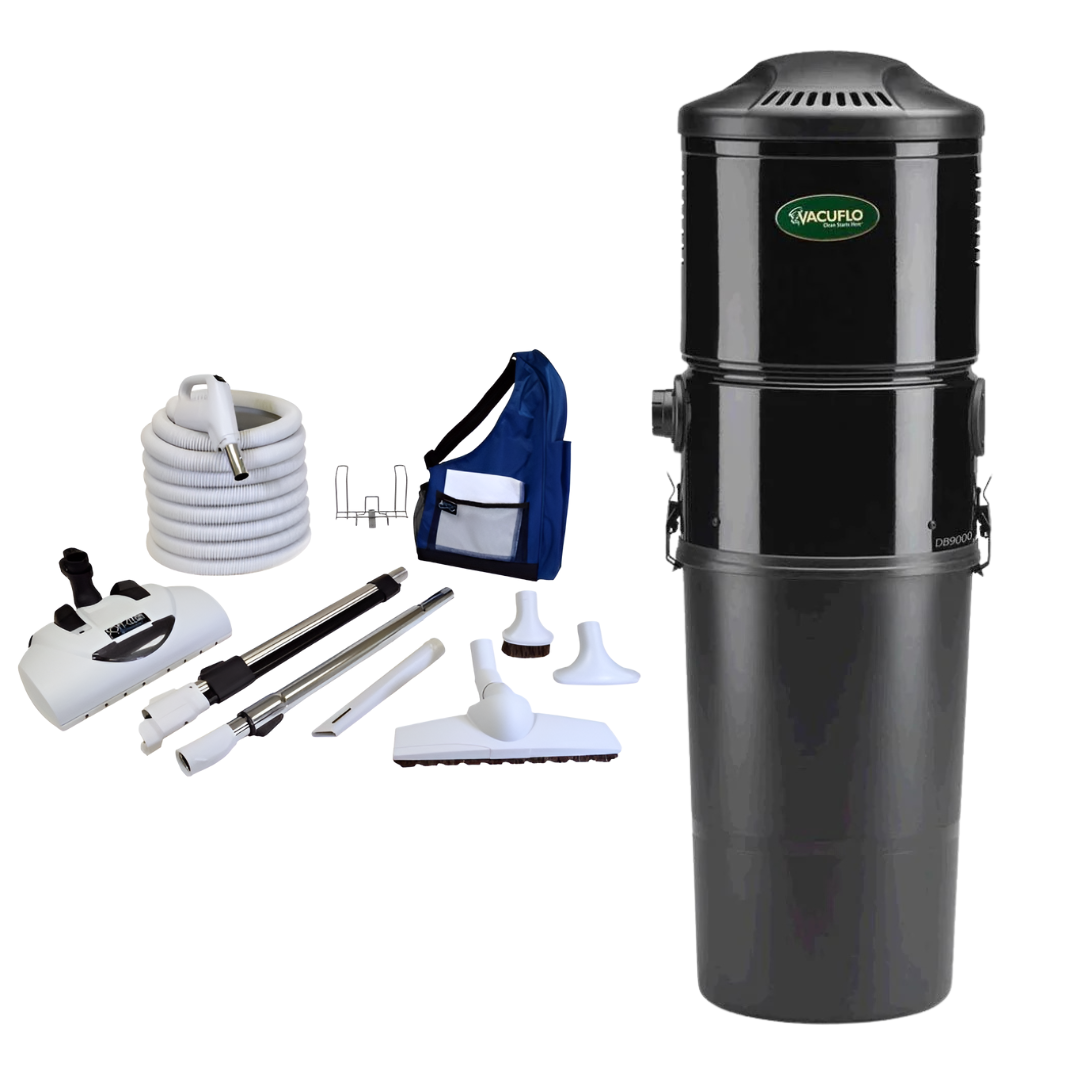 Vacuflo DB9000 Disposable Bag Central Vacuum Power Unit