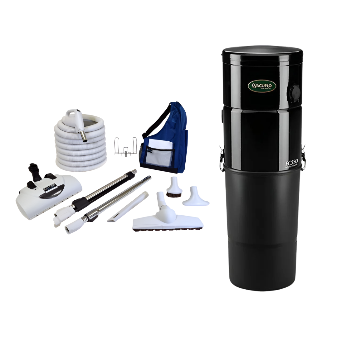Vacuflo FC550 Filtered Cyclonic Central Vacuum Power Unit