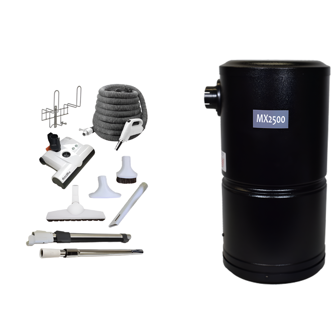 Vacuflo MX2500 Top-Loading Bag Central Vacuum Unit