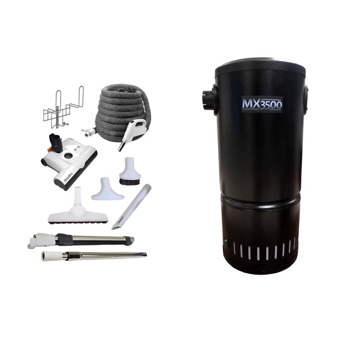 Vacuflo MX3500 Top-Loading Bag Central Vacuum Unit