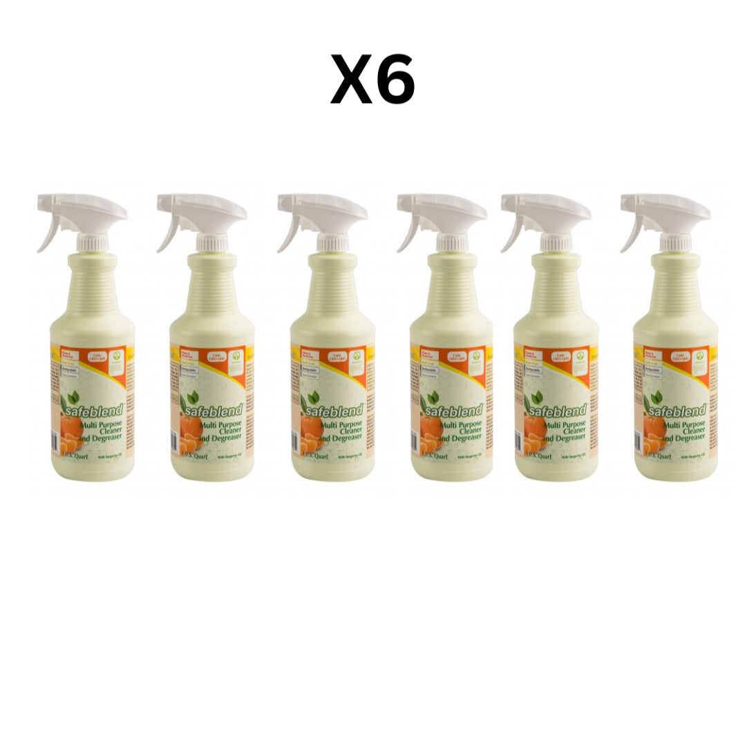 Safeblend Multi-Purpose Cleaner And Degreaser (33.4 OZ) - Pack Of 6 image 0