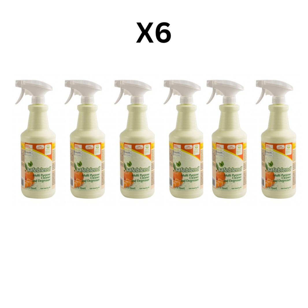 Safeblend Multi-Purpose Cleaner And Degreaser (33.4 OZ) - Pack Of 6 image 0