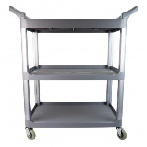 Service / Utility Cart – 3 Shelves – 4 Swivel Casters image 1