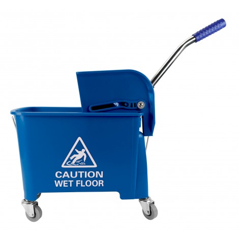 Side Press Wringer Bucket Combo – 5 GAL (21 L) – Blue image 1