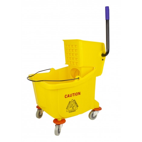 Side Press Wringer Bucket Combo – 9.4 GAL (36 L) – Yellow image 0