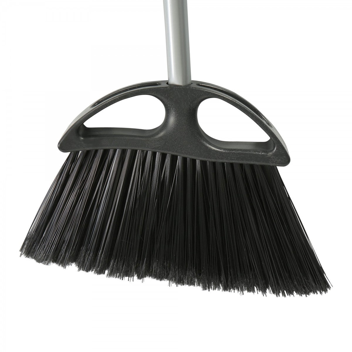 Angle Broom – 12" (30.5 CM) Cleaning Path With 48" (122 CM) – Grey image 0