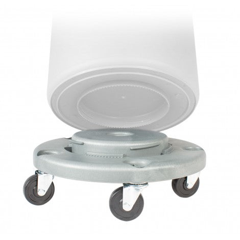 5-Wheel Dolly For Round Garbage Can image 3