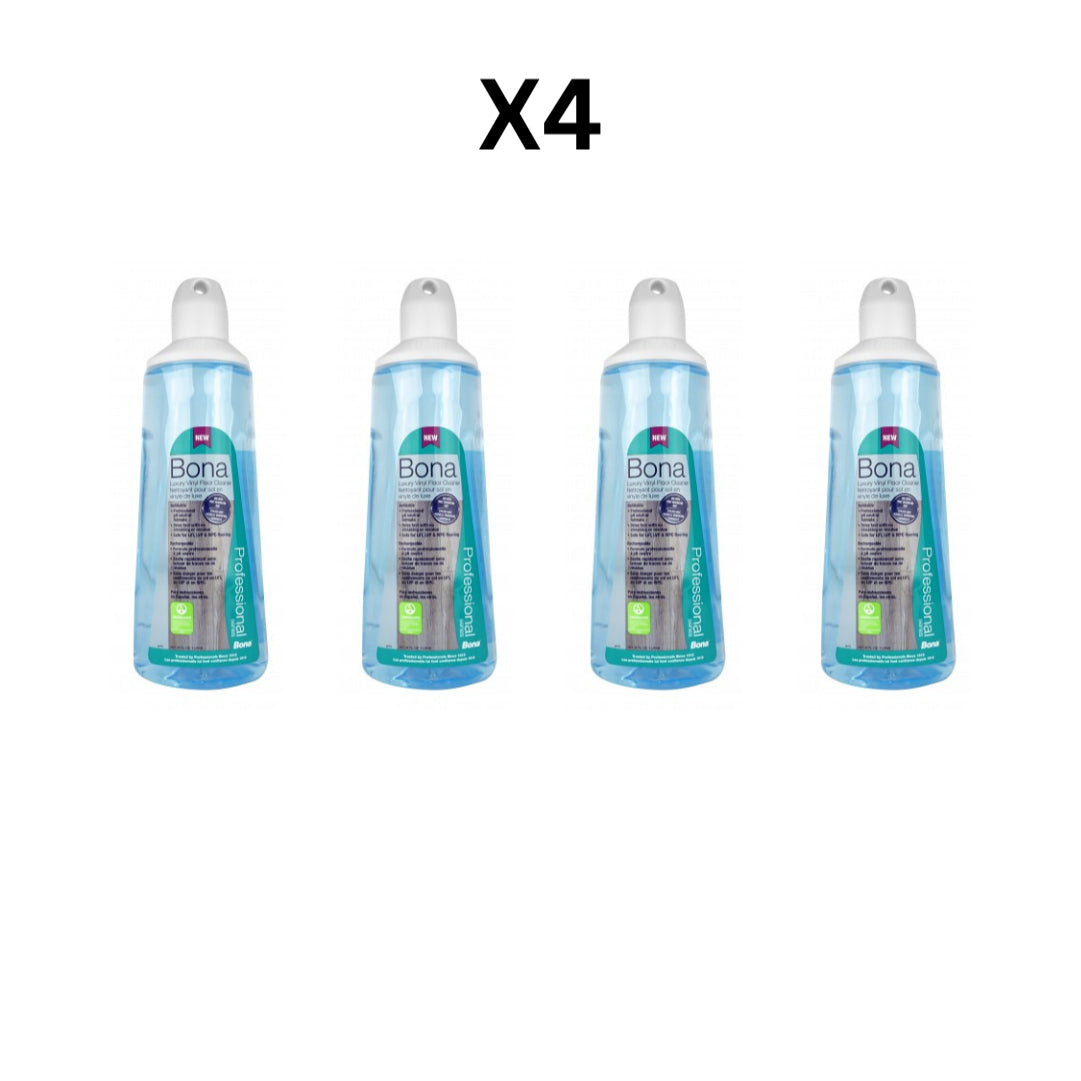 Bona Deluxe Vinyl Floor Cleaner (1 L) - Pack Of 4 image 0