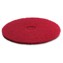 Karcher Medium-Soft Floor Pad, Red, 280 mm - 5 Pack
