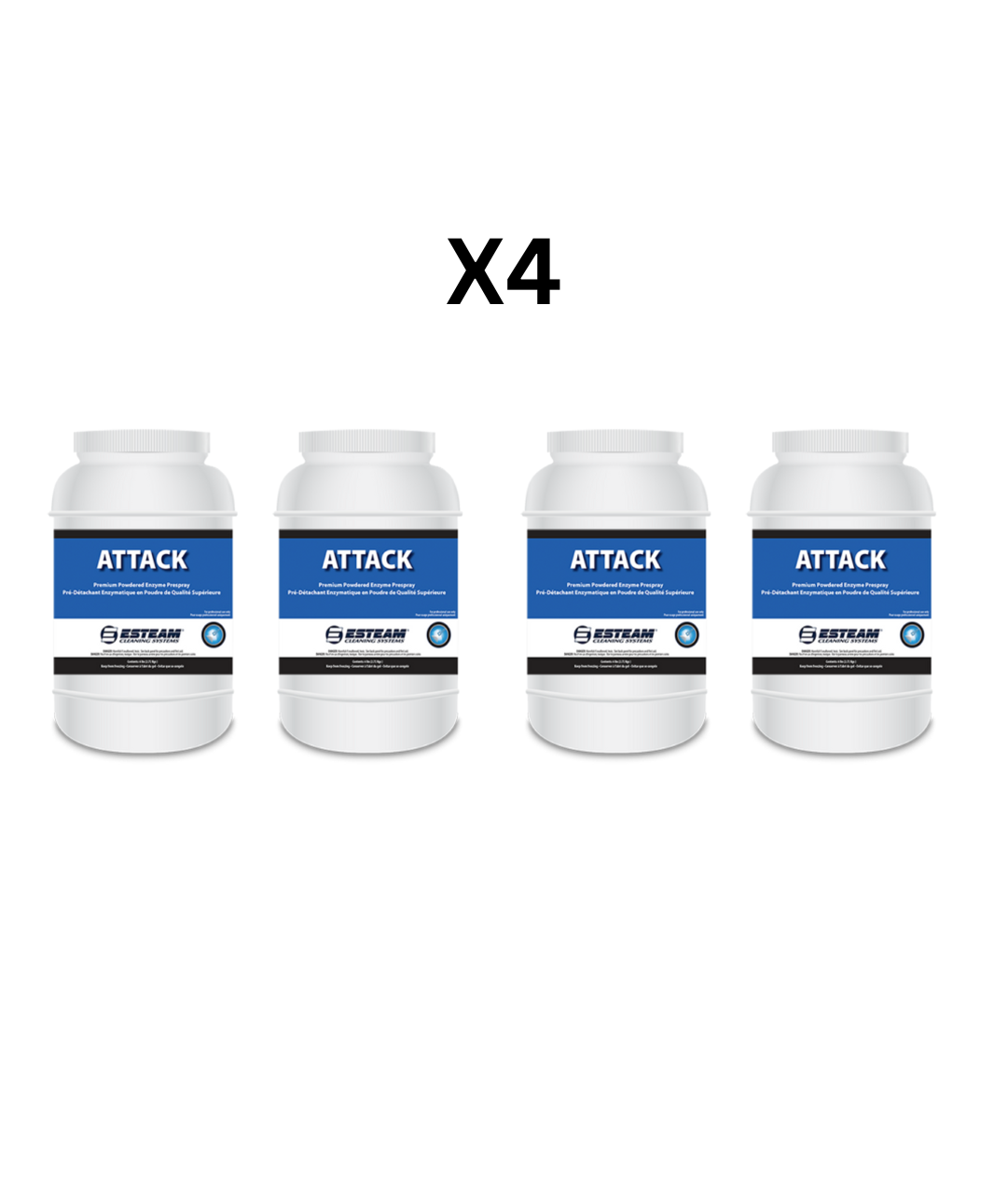 Esteam Attack (6 Lb) - Pack Of 4 image 0