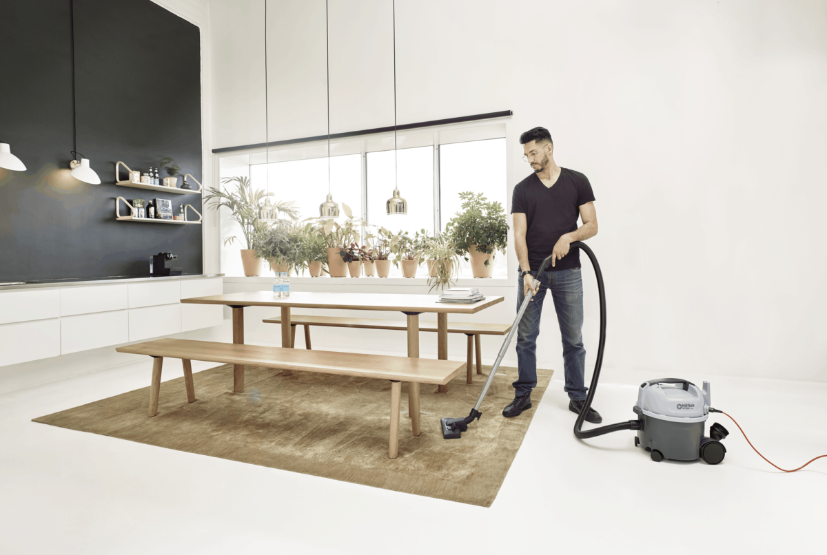 Nilfisk VP300 Commercial Canister Vacuum Cleaner image 1