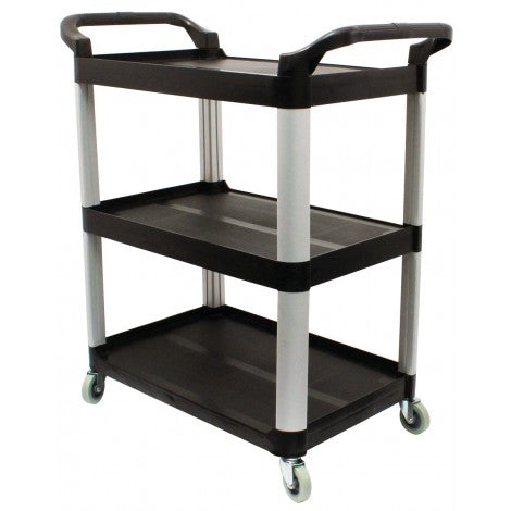 Service / Utility Cart – 3 Shelves – 4 Swivel Casters image 0