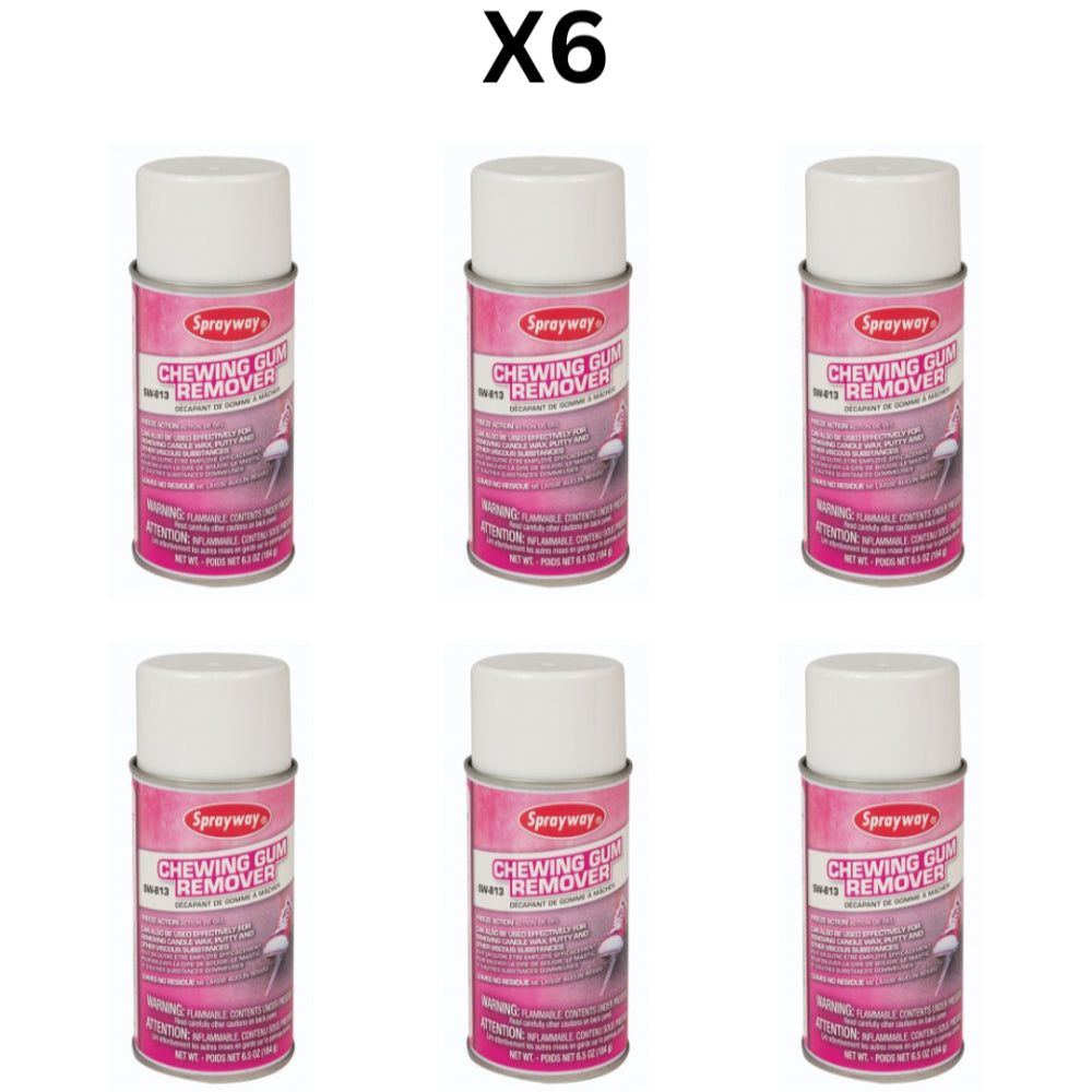 Sprayway Gum And Other Viscous Substances Remover (6.5 OZ) - Pack Of 6 image 0