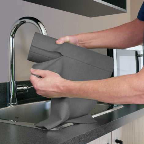 Viedera Microfiber Cloth Roll Grey 12" X 12" (40) image 2