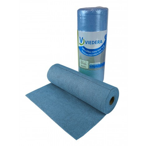 Viedera Microfiber Cloth Roll Blue 12" X 12" (40) image 0