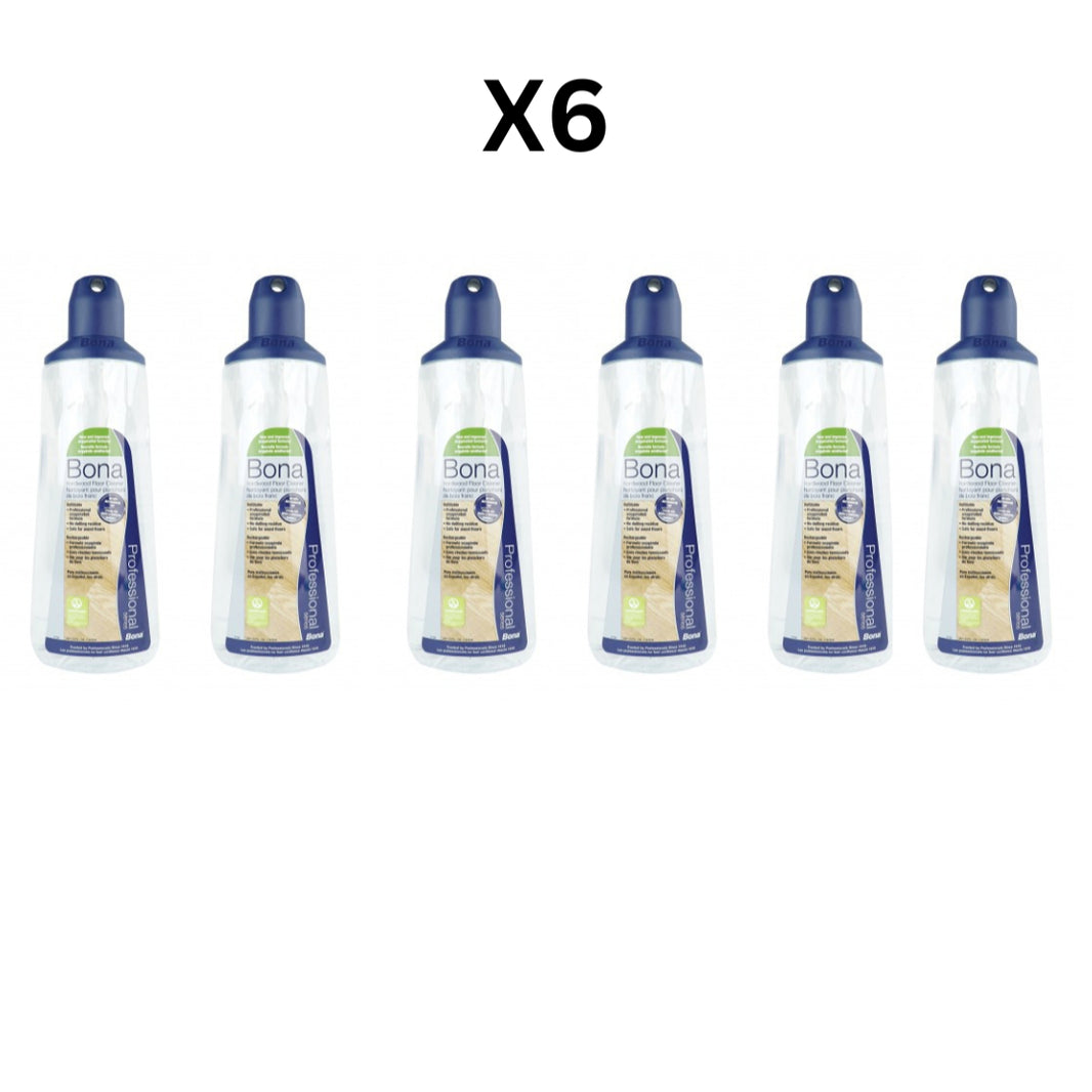 Bona Refill Bottle - Hardwood Cleaner Mop (1 L) - Pack Of 6 image 0