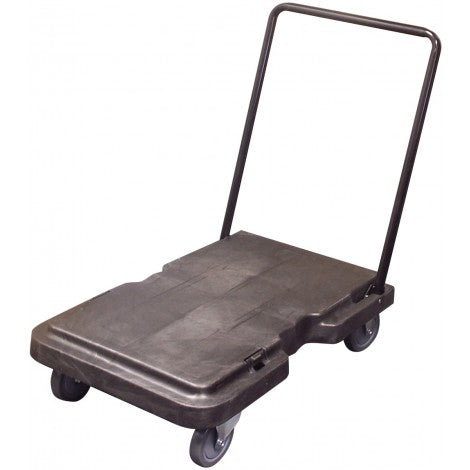 Folding Platform Trolley – 3' X 2'– Metal Handle – Dark Grey image 0