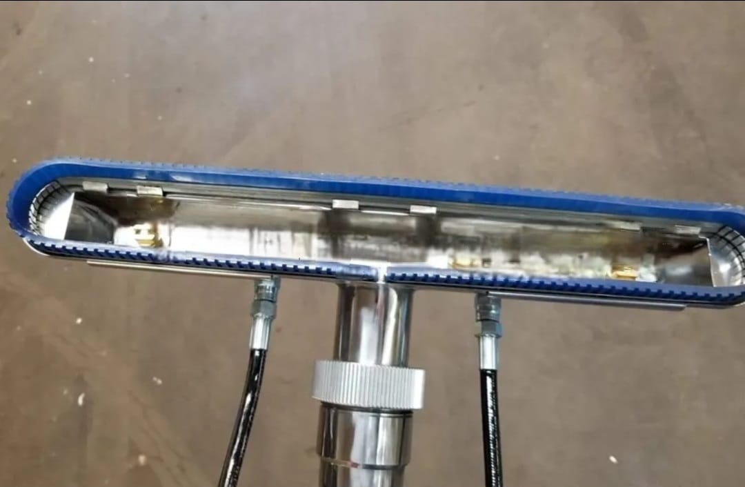 4 Jet Hard Surface Wand for Truck Mounts & Portables Extractors 14" Wide